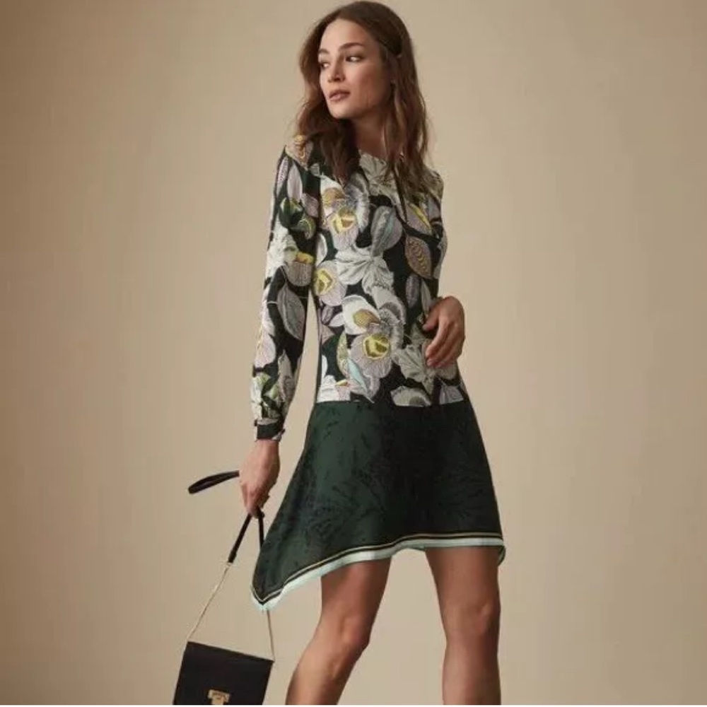 Reiss Floran Floral Dress, US size 10 EUC